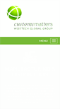Mobile Screenshot of customsmatters.com